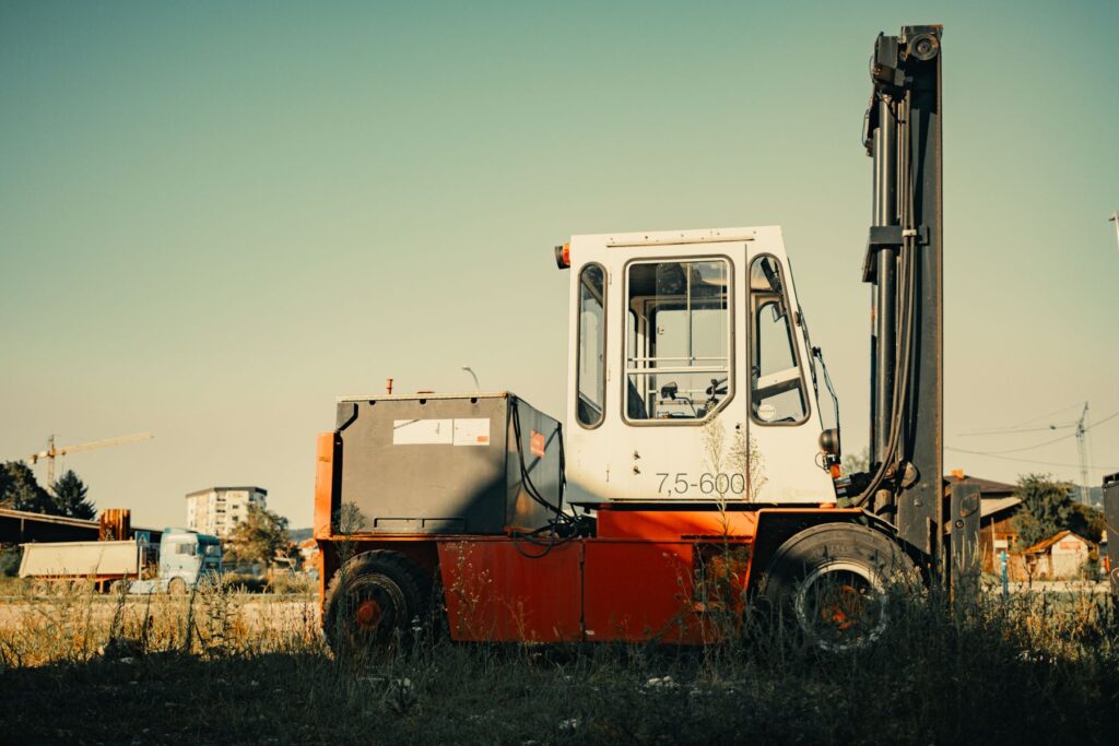 Scrap forklift removal service serving Annacis Island industrial yards